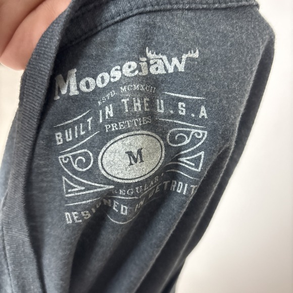 Moosejaw Short Sleeve T-Shirt Womens size Medium gray - Picture 6 of 10